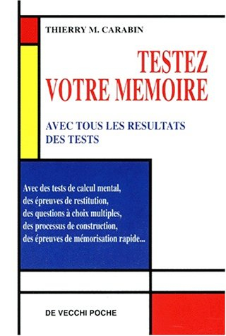 Testez votre mémoire
