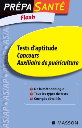Tests d'aptitude, concours auxiliaire de puériculture