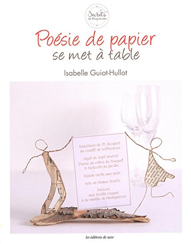 Poésie de papier se met à table