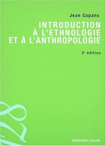 Introduction à l'ethnologie et à l'anthropologie