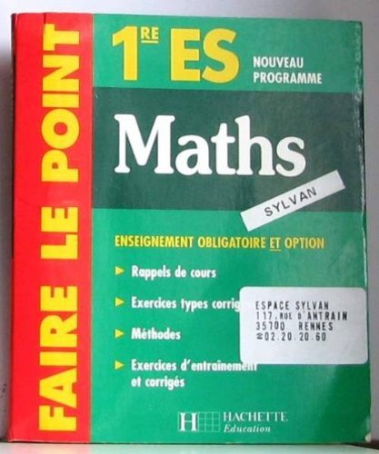 Maths 1re ES