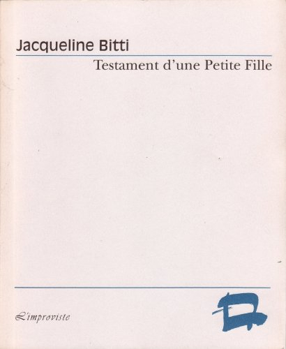 Testament d'une petite fille