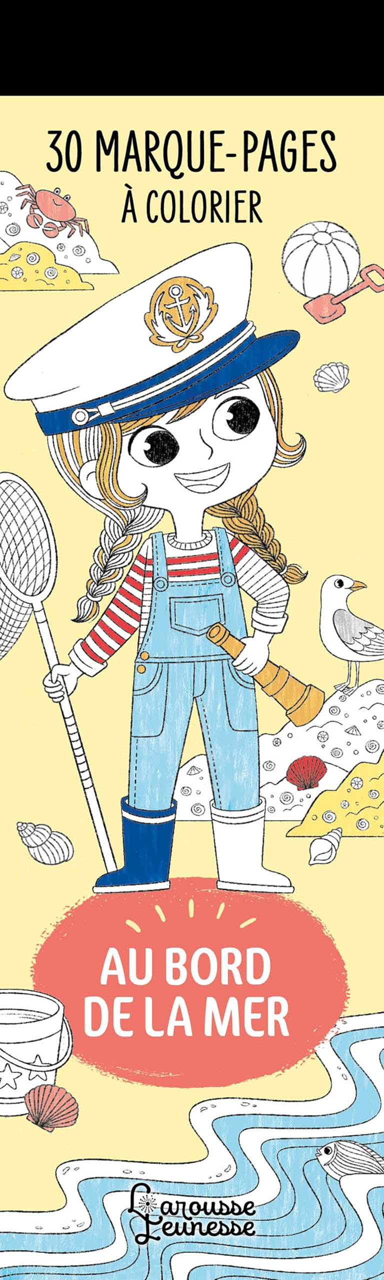 Au bord de la mer : 30 marque-pages à colorier