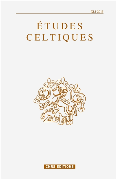 Etudes celtiques, n° 41
