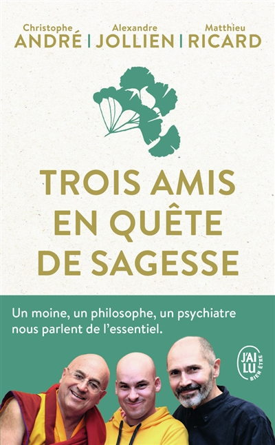 Trois amis en quête de sagesse : un moine, un philosophe, un psychiatre nous parlent de l'essentiel