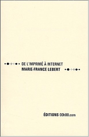 de l'imprimé à internet