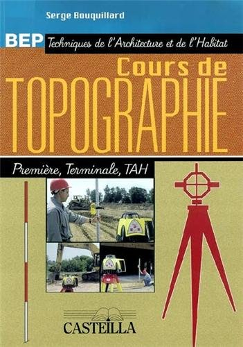Cours de topographie, BEP techniques de l'architecture et de l'habitat, 1re, terminale