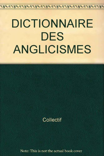 Dictionnaire des anglicismes