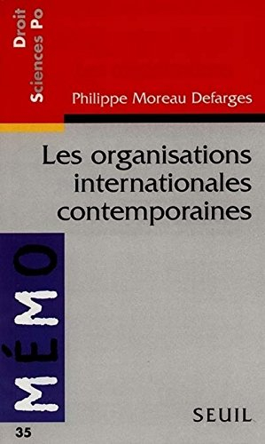 Les organisations internationales contemporaines