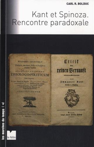 Kant et Spinoza : rencontre paradoxale