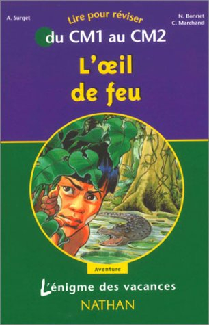 l'Énigme des vacances : l'oeil du feu, lire pour réviser du cm1 au cm2