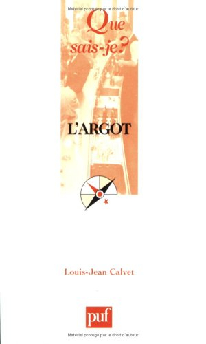 L'argot