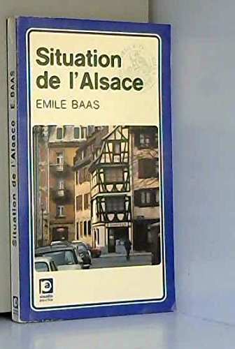 situation de l'alsace.