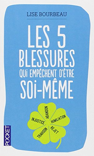 Les 5 blessures qui empêchent d'être soi-même : rejet, abandon, humiliation, trahison, injustice