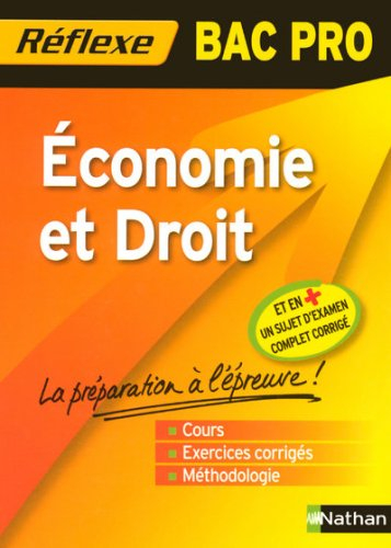 Economie et droit, bac pro