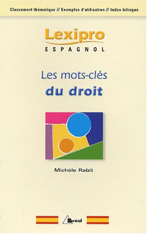 Les mots-clés du droit en espagnol