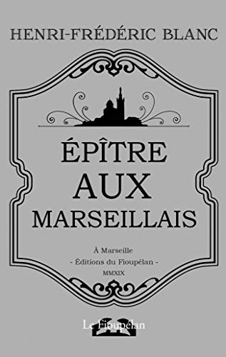 Epitre aux Marseillais
