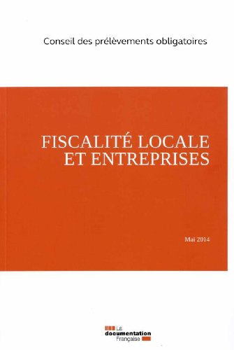 Fiscalité locale et entreprises : mai 2014