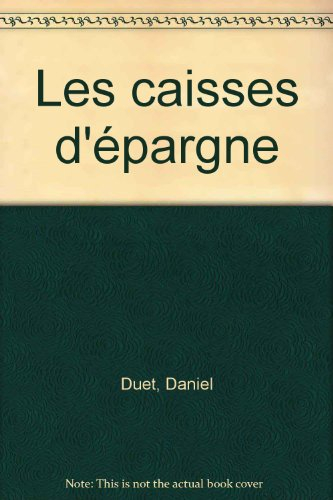 les caisses d'epargne
