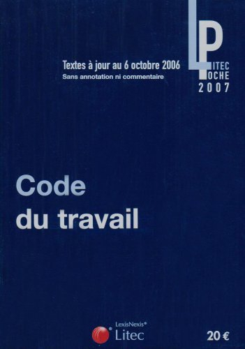 Code du travail 2007