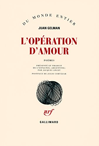 L'opération d'amour : poèmes