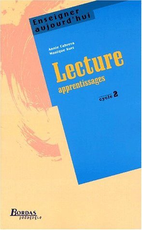 Lecture, apprentissage, cycle 2