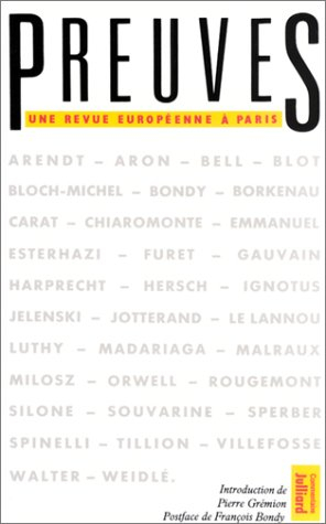 Preuves, une revue européenne à Paris