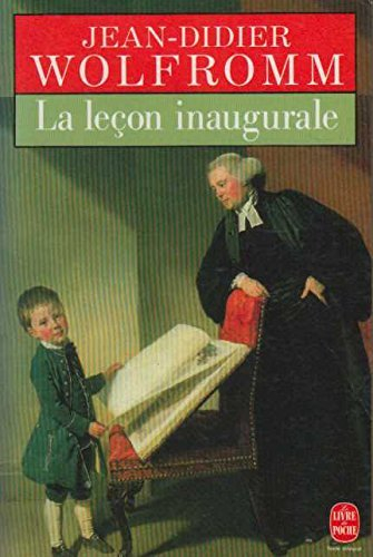 La Leçon inaugurale