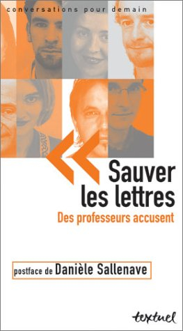 Sauver les lettres : des professeurs accusent