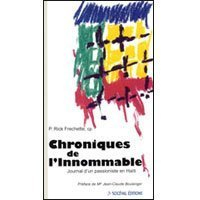 Chroniques de l'innommable : journal d'un passioniste en Haïti