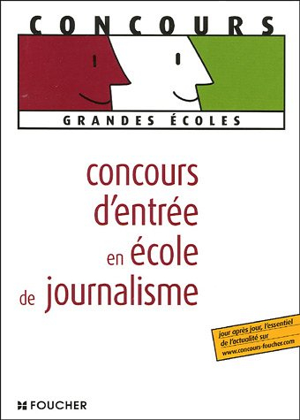 concours d'entrée en école de journalisme