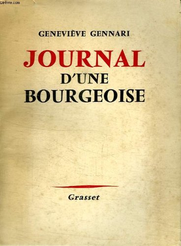 journal d'une bourgeoise