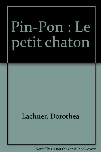 Pin-Pon, le petit chaton