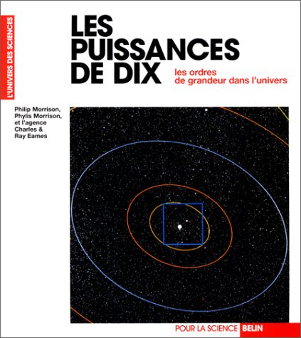 Les puissances de dix : les ordres de grandeur dans l'univers ou ce qui apparaît quand on ajoute un 