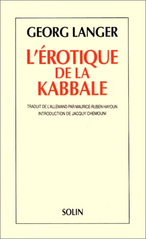 L'Erotique de la kabbale