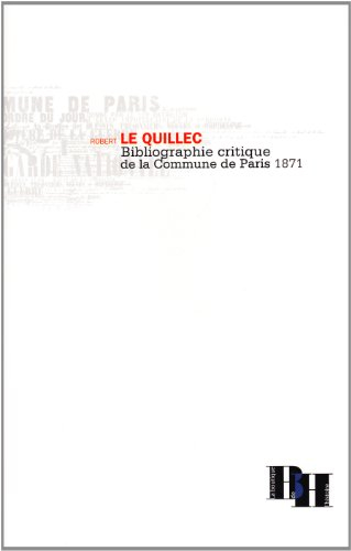 Bibliographie critique de la Commune de Paris, 1871