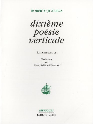 Dixième poésie verticale