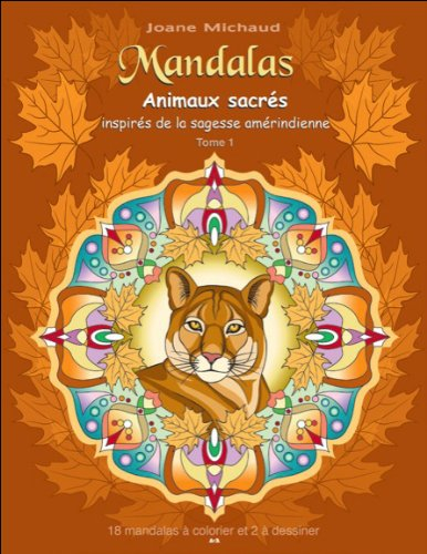 mandalas - animaux sacrés inspirés de la sagesse amérindienne t1