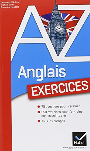 Anglais A-Z : les exercices