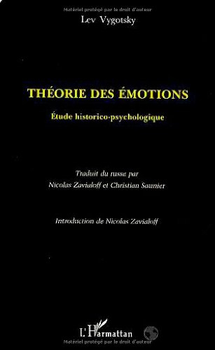 Théorie des émotions : étude historico-psychologique