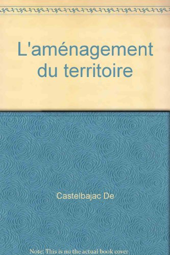 l'aménagement du territoire