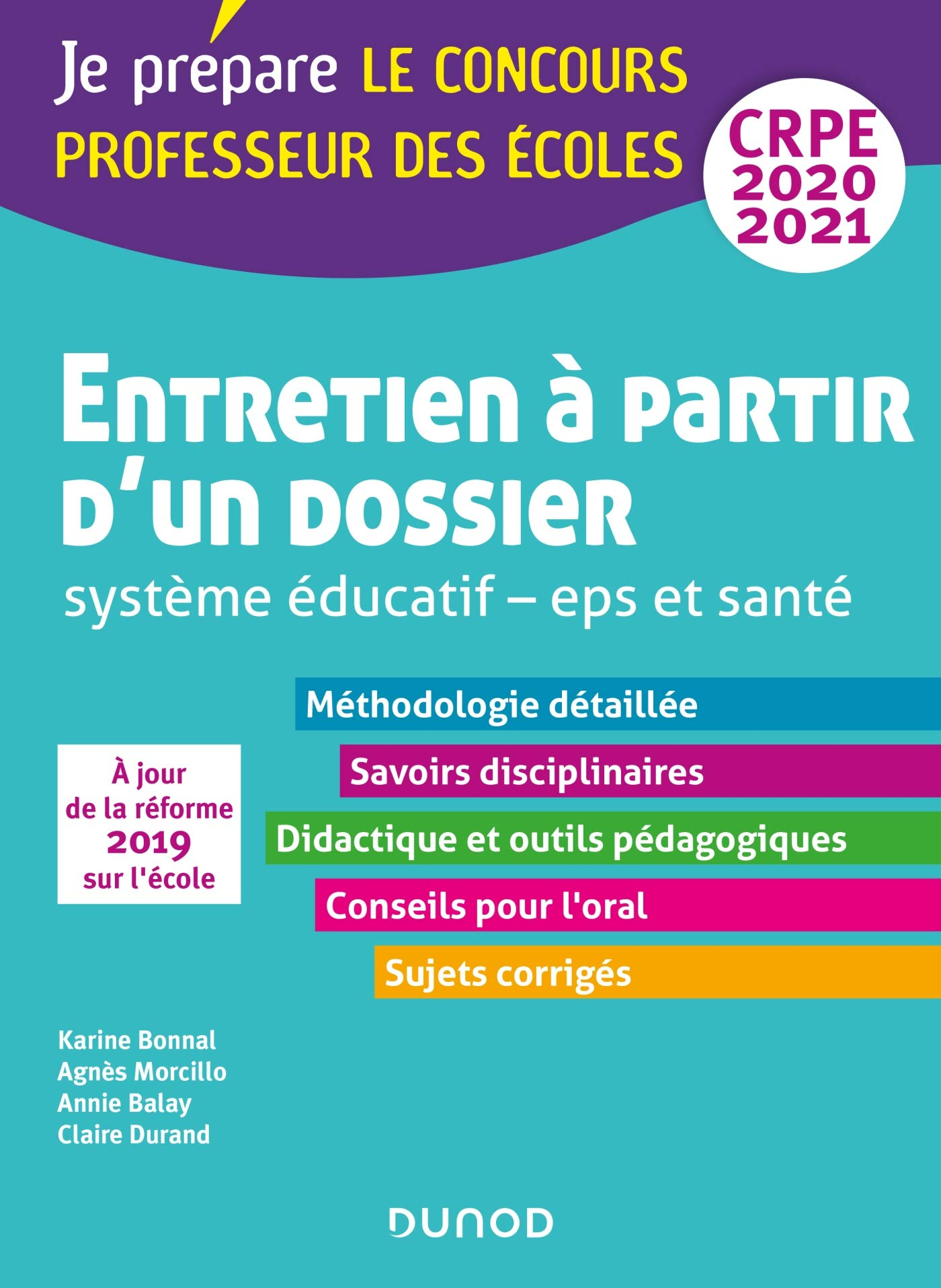 Entretien à partir d'un dossier : système éducatif, EPS et santé, oral-admission : professeur des éc