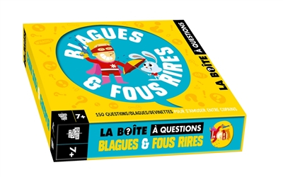 Blagues &amp; fous rires : la boîte à questions