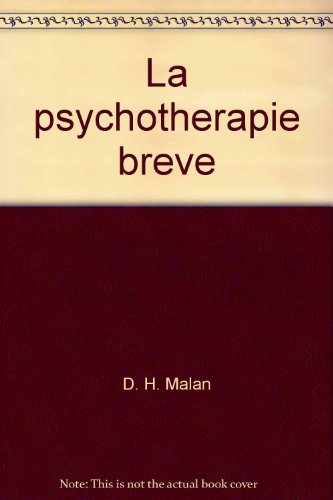 la psychothérapie brève