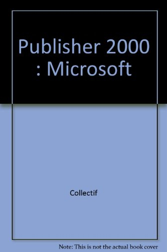 L'essentiel Microsoft Publisher 2000