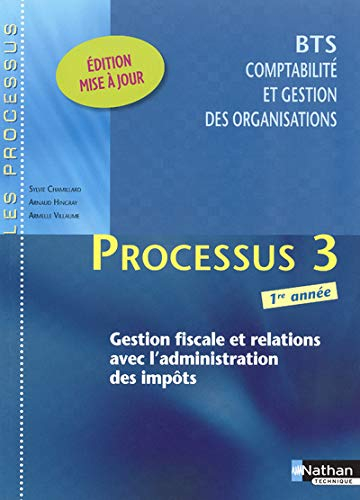 Processus 3 : gestion fiscale et relations avec l'administration des impôts : BTS CGO 1re année