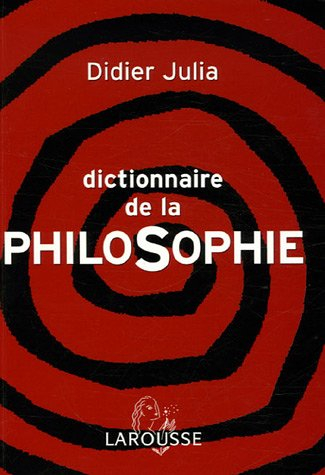 Dictionnaire de la philosophie