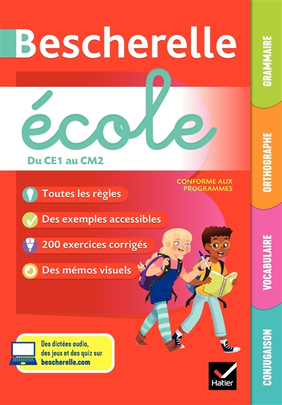 Bescherelle école, du CE1 au CM2