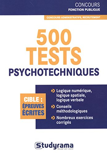 500 tests psychotechniques