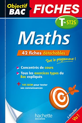 Maths : terminale ST2S : 42 fiches détachables